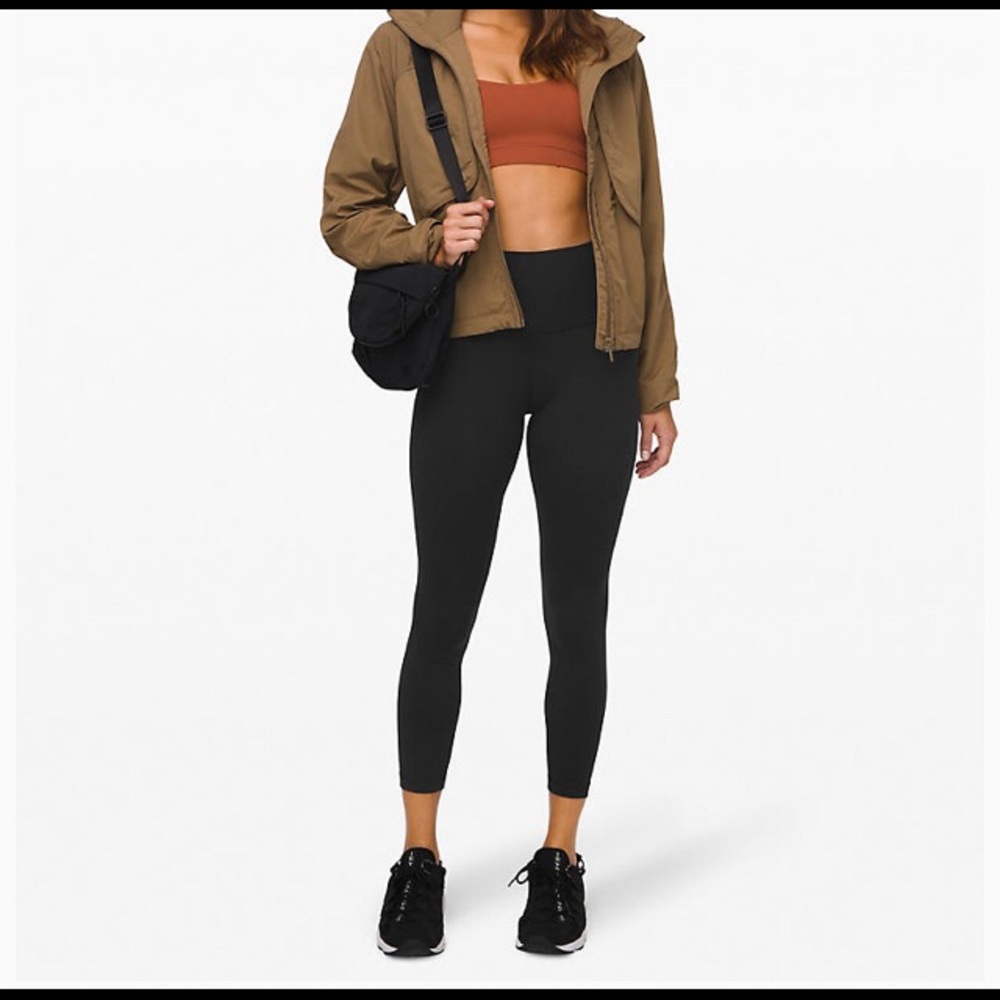 Lululemon Black super high waste align pant 28”